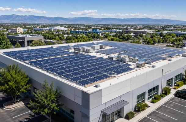 Energia solar — referência comercial