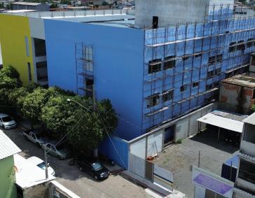 EMEF Nagib Meleip — etapa de acabamento