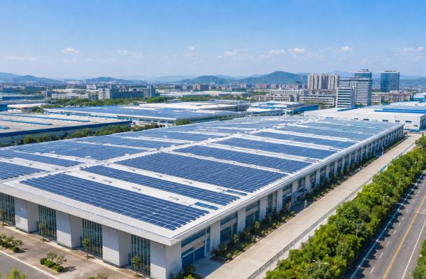 Energia solar — referência industrial