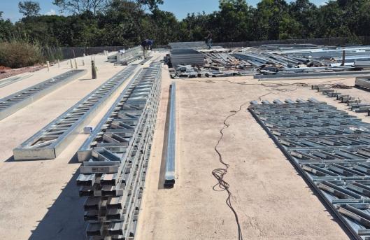 Residência SMDB Lago Sul — perfis e painéis LSF